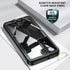 Samsung Galaxy S22 Case, Waterproof IP68 Certified, Dustproof Shockproof Rugged Phone Case
