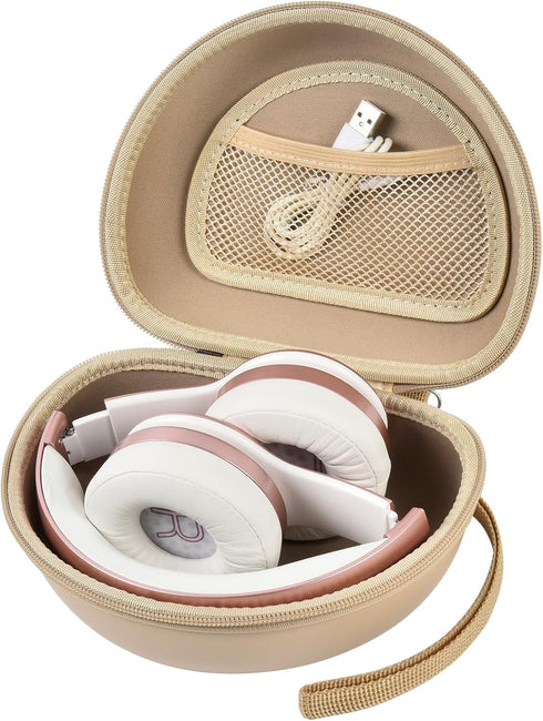 Headphone Case for TOZO HT2, Picun P26, Beats Studio Pro, Beats Solo3, Extra Large Foldable Bluetooth Wireless Headset