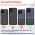 Original OEM Back Rear Camera Glass Lens Replacement for iPhone 15 Pro Max 6.7-inches with Adhesive Preinstalled and Repair Tools Set