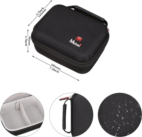Mchoi Hard Carrying Case for AKASO EK7000 / 4K30FPS Action Camera, Waterproof Shockproof Travel Protective Case, Case