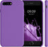 kwmobile Case for Apple iPhone 7 Plus/iPhone 8 Plus, TPU Silicone Phone Cover with Soft Finish, Orchid Purple