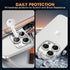 Xfilm iPhone 16 Pro/16 Pro Max Camera Lens Protector with Bling Metal Diamond Ring
