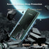 TOCOL Translucent Matte Case for Samsung Galaxy S22 Ultra - Military Grade Shockproof, Slim Fit Protective Cover (Green)