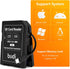 BUDI 8 16/15/14/13/12/11/Pro Micro SD Memory Card Reader with Slots TF-Styled Memory Card Storage Case Supports USB