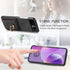 Asuwish Motorola Razr 2023 Case, Card Slot Magnetic Back Case with Ring Holder, Kickstand for Razr 40 Gen 3