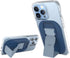 CLCKR Phone Holder & Grip for MagSafe, Adjustable Magnetic Stand & Finger Holder for iPhone 15, 14, 13, 12 Models – Blue