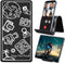 Airplane Travel Essentials for Flying, Flex Flap Cell Phone Holder & Flexible Stand for In-Flight, Traveling, Zoom