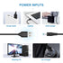 Powseed 5V Universal DC Power Cable, USB to DC Charging Cord with 13pcs Adapter Plugs for Webcam, Router, Power Bank,