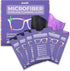 Microfiber Cleaning Cloth - Japanese Lens Wipes for Eyeglasses, Camera Lenses, Screens & More, Pack of 6