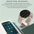 Smart Watch,1.3”Smartwatch for Women(Answer/Make Call), Fitness Tracker with 100+ Sport Modes, IP67 Waterproof, Heart Rate&Sleep Monitor, Activity Tracker for iOS Android (stainless steel, Rose Gold)