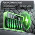 Mupoer Charger,8 Pack 1100mAh,AA Rechargeable AAA Batteries with High Capacity Ni-MH AAA Rechargeable Battery AAA