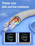 USB C Cable 26FT 1Pack, Extra Long USB-A to USB-C Braided Fast Charger Cord for iPhone 15, Samsung Galaxy, Nintendo