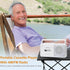 Gelielim Portable AM/FM Radio Stereo Cassette Player Boombox with Big Speaker and Earphone Jack, Battery Operated