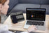 Backpack Beblau FOLD Portable TECH Organizer attachable to your Devices | Desk Sleeve | Gadget case | Working from Home