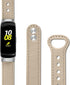 FitTurn Leather Quick Release Watch Band Strap Compatible with Samsung Galaxy Fit SM-R370 Fitness Tracker for Women Men