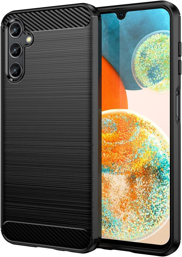 Upgraded Shock-Absorbing Flexible TPU Case for Galaxy A14 5G, Anti-fall Protection, Black
