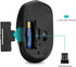 Rii Wireless Mouse, 2.4G Portable Computer Mice for PC, Laptop, Windows, Office with Wireless USB Dongle (Black)