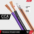 Install Link 14 AWG Gauge Speaker Wire Cable (250 Feet) for Stereo, Car or Home Theater, CCA