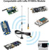 slinkdsco 915MHz ESP32 V3 915MHz 10cm (2 Sets), Meshtastic Long Range Lora Magnetic Base Antenna with SMA Male for LoRa