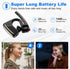 New bee Bluetooth Earpiece V5.2 Wireless Headset with 24Hrs Talktime, CVC8.0 Dual Mic Noise Cancelling for