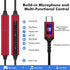 USB C Headphone Type C Earphone, Magnetic Wired Earbuds for iPhone 15 Pro Max, Samsung S24 Ultra, Galaxy S23, Pixel 8,