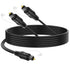 XMSJSIY 1 to 2 Toslink Digital Optical Splitter 1 Male in 2