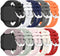 10PACK Bands for Hoxe Y6/Poounur Y6/Aycy Y6, Replacement Watch Strap Accessory, Colourful Silicone Quick Release