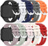 10PACK Bands for Hoxe Y6/Poounur Y6/Aycy Y6, Replacement Watch Strap Accessory, Colourful Silicone Quick Release