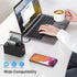 FIDECO USB 3.2 Gen 1 to Hard Drive Docking Station, Supports 2.5 or 3.5 inch SATA HDD SSD with Duplicator