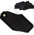TobbinGear Left Handed Leather Cell Phone Holster with Belt Clip, Universal Leather Phone Case on Belt