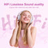 SWOFY 128GB MP3 M4 5.4, 2.4" MP3 Player with Bluetooth Pink- Music Player with Bluetooth Portable HiFi Player with FM