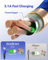 USB C Cable 10ft & 6ft (6-Pack) - Fast Charging Type C Charger for Samsung Galaxy S20, S10, S9, Note 10, Moto G Stylus.