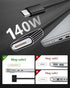 ZeitNah 140W USB C to Magnetic 3 Cable (2m/6.6ft), Compatible with MacBook Pro, MacBook Air, Black