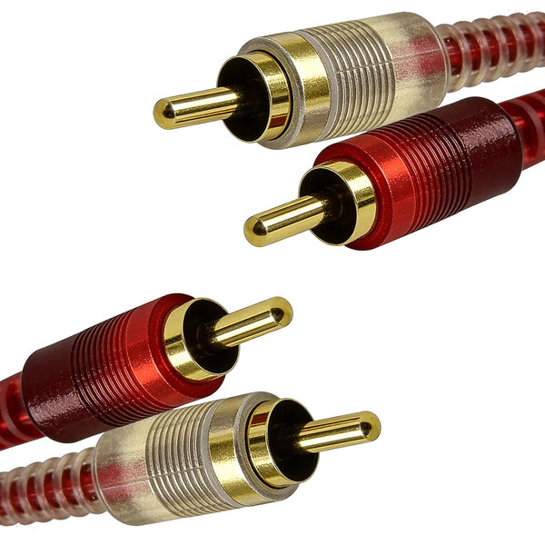 HTDYOO 2 RCA to RCA Audio Cable, RCA Cable, Suitable for Home Theater,