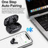 Lanteso Wireless Earbuds, Bluetooth Ear Buds with Mics, IPX5 Waterproof, Touch Control, Bass Sound for iPhone Android