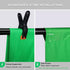 Aimosen 12 10 X FT Large Green Screen Backdrop for Photography, GreenScreen Background for Zoom Meeting, Polyester