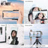 KIWIFOTOS Phone Tripod Mount, Camera Grip Handle Holder with Bluetooth Shutter for iPhone 14 15 Samsung