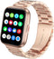 Lamshaw Stainless Steel Replacement Strap for SKG V7 Pro Bands, Compatible with SKG V7 Pro/ID208BT 1.7" Smart Watch