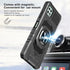 Ailiber Case for Boost Celero 5G, Wingtech Celero 5G with Screen Protector, Ring Kickstand Heavy Duty Shockproof Cover