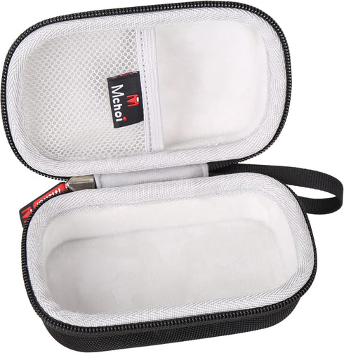 Mchoi Hard Carrying Case for Carson MicroFlip 100x-250x LED & UV Lighted Pocket Microscope, Shockproof Travel Case Only