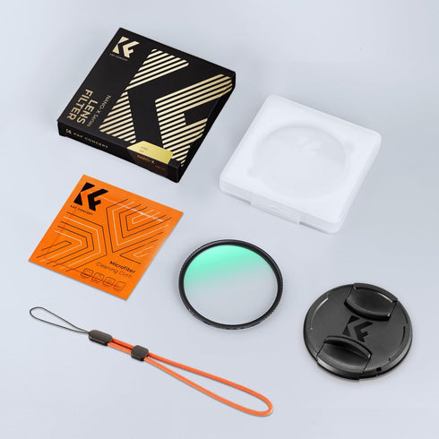 K&F Concept 82mm MC UV Lens Protection Filter with Cleaning Cloth, Ultra Slim Optical Glass Camera Lens UV Filter