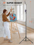 Pnitri 71'' 15/14/13 S23/S22 Phone Tripod Stand, Extendable Reinforced Aluminum Phone Stand with Wireless Remote