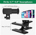 MoKo Phone Stand Golf Cart Mount, Cell Phone Holder Golf Analyzer Accessories for Recording Golf Swing Multi Angles Clip Holder for Live Streaming Photography Fits 4.7" - 6.8" Phones, Black