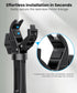 Rear View Mirror Phone Holder, Rotatable and Retractable Car Phone Holder Mount, Car Truck Essentials Accessories