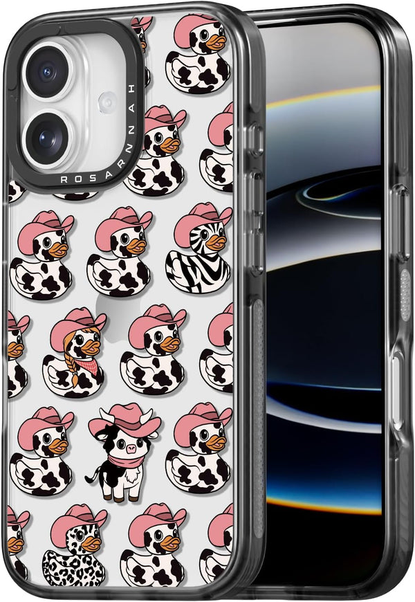 Rosarnnah for iPhone 17 Case Cute - Durable Shockproof 6.6 ft Drop Impact