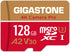 Gigastone 5-Years Data Recovery 128GB Micro SD Card, 4K Video Recording for GoPro,
