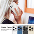 Clear Compatible Case for iPhone 12 Pro Max, Transparent Soft Shockproof Protective Slim Thin Bumper Cover