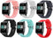 6-Pack Compatible with GRV FC1/FC5 19mm Smartwatch Bands for ID205L ID205S Replacement Soft Silicone Wristbands