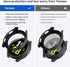 Tensea for Samsung Galaxy Watch FE 2024 & 5 2022 & 4 2021 Waterproof Screen Protector Case 40mm Accessories, Protective Face Cover for 40 mm, Hard Bumper Built-in Tempered Glass Film Women Men