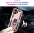 Ymyhyuxi 11 360 Heavy Duty Protective Case for iPhone with Rotatable Metal Ring Kickstand, Shockproof Rugged Armor